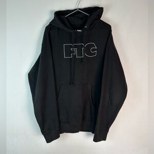 Rare FTC  Mens Large Black Pullover Hoodie